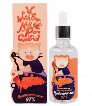 Сыворотка для лица с гиалуроновой кислотой Elizavecca Witch Piggy hell-pore control hyaluronic acid 97% 50мл