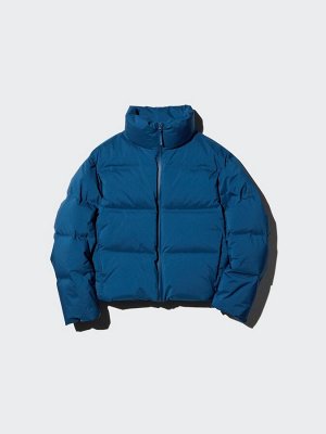 UNIQLO — укороченный пуховик с премиальным пухом - 09 BLACK