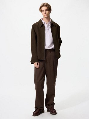 UNIQLO - однотонный укороченный блузон - 69 NAVY