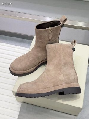 Сапоги женские замшевые демисезонные