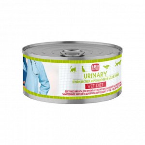 D VET Solid Natura "Urinary" для кошек 100гр. влажный корм, диета.