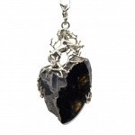 Кулон морион 38*73мм.