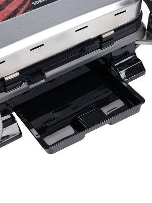 Гриль электрический RED SOLUTION SteakPRO RGM-M805, 2100 Вт, антипригарное покрытие, 36х33 см