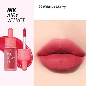 Вельветовый тинт для губ Peripera Ink Airy Velvet #30 Wake Up Cherry, 4г