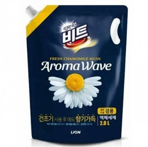 "Beat Aromawave" Средство для стирки жидкое 2000мл автомат Ромашка (мягкая упак.)