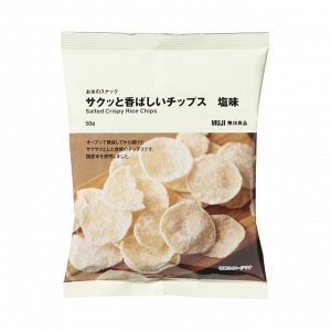 MUJI Rice Snack – рисовые чипсы с солью