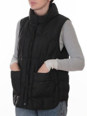 H24-333 BLACK Жилет утепленный женский (утиный пух)