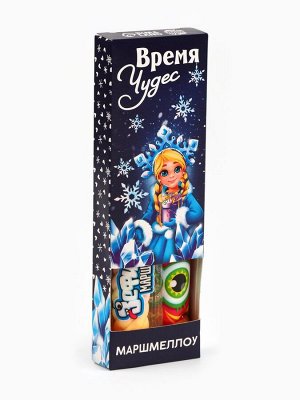 Маршмеллоу-стик «Время чудес», вкус: клубника и манго, 10 г ( 2 шт. x 5 г).