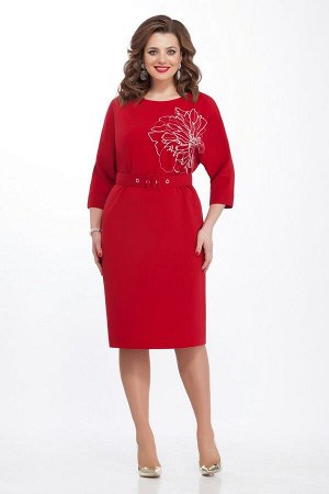 Платье TEZA 124 красное