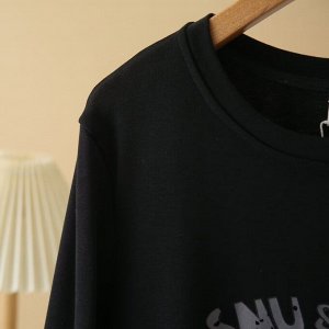 Женский лонгслив с принтом PLUS SIZE