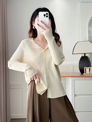 Кофта женская на пуговицах PLUS SIZE