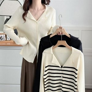 Кофта женская на пуговицах PLUS SIZE
