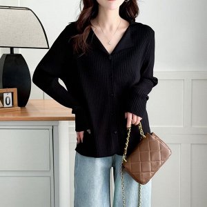 Кофта женская на пуговицах PLUS SIZE