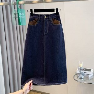 Юбка женская миди PLUS SIZE