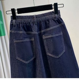 Юбка женская миди PLUS SIZE