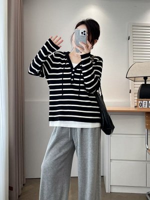 Кофта женская с капюшоном PLUS SIZE