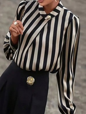 Женская блуза с принтом PLUS SIZE