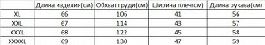 Женский лонгслив с принтом PLUS SIZE