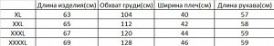 Женский лонгслив с принтом PLUS SIZE