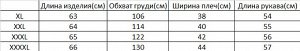 Женский лонгслив PLUS SIZE