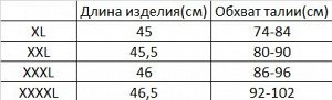 Юбка шорты мини женская PLUS SIZE