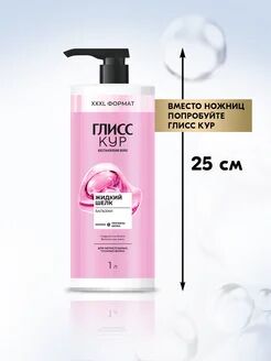 ГЛИСС КУР Бальзам Жидкий шёлк /1000