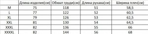 Женская рубашка с принтом PLUS SIZE