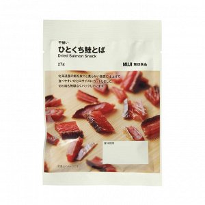 MUJI Dried Salmon Snack – сушёный лосось кусочками