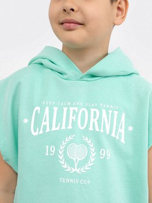 Жилет с капюшоном для мальчика