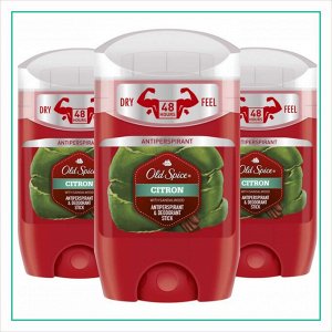 OLD SPICE Твердый дезодорант-антиперспирант CITRON 50мл