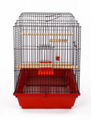 Клетка для птиц, «Рикки max 3», 79x44x65 см, микс цветов