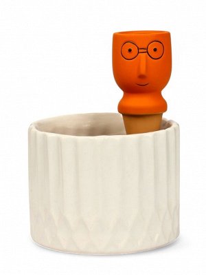 Автополив для комнатных растений «Который выжил», 14x4.6 см, керамика, набор 4 шт., МИКС