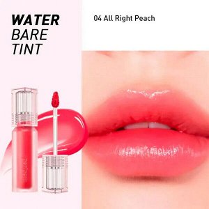 Тинт с эффектом влажных губ Peripera Water Bare Tint #04 All Right Peach, 3.7г