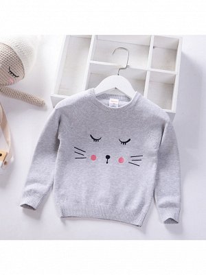 Свитер Noname SWEATER211 grey