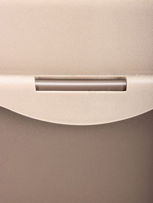 Лоток для кошек Фур-Мур 48x35.5 см с сеткой и бортом, Soft-touch, капучино