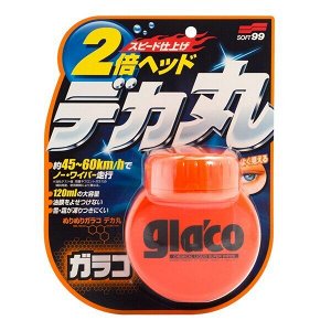 Антидождь Soft 99 Glaco Large, для стёкол, с водоотталкивающим эффектом, флакон с аппликатором 120мл, арт. 04107
