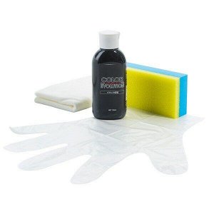 Полироль кузова Soft 99 Color Evolution, для восстановления лакокрасочного покрытия чёрных автомобилей, флакон 100мл, (+губка, салфетка и перчатка), арт. 00503