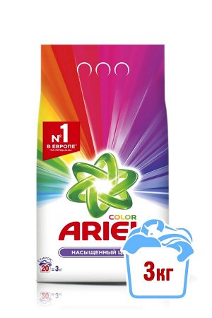 Стиральный порошок ARIEL Color автомат 3кг