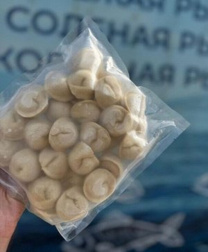 Пельмени с форелью и палтусом