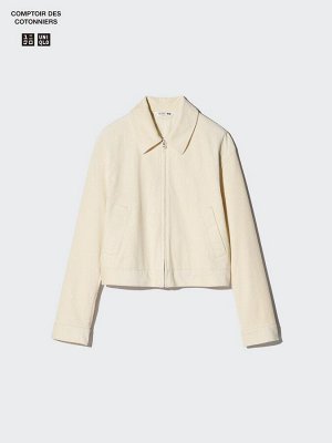 UNIQLO - вельветовая короткая куртка - 69 NAVY