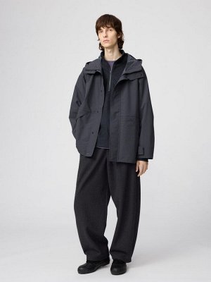 UNIQLO U - парка премиум-класса с продуманной защитой от непогоды - 09 BLACK