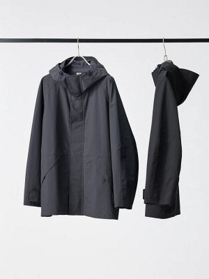 UNIQLO U - парка премиум-класса с продуманной защитой от непогоды - 09 BLACK