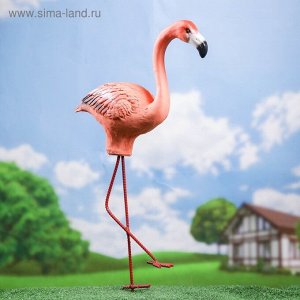 Садовая фигура "Фламинго" малый 36*13*70 см