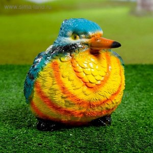 Садовая фигура "Птица с оранжевой грудкой"