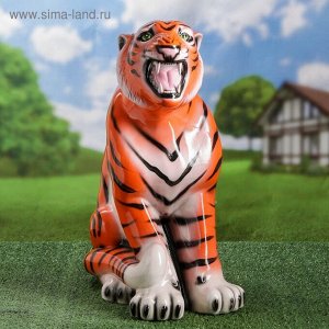 Садовая фигура "Тигр" глянец