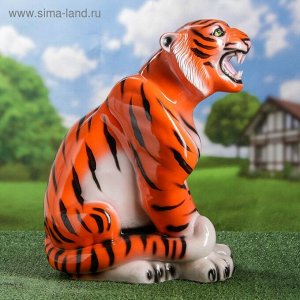 Садовая фигура "Тигр" глянец