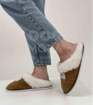 Тапочки женские модель "Глубокие шлёпки"