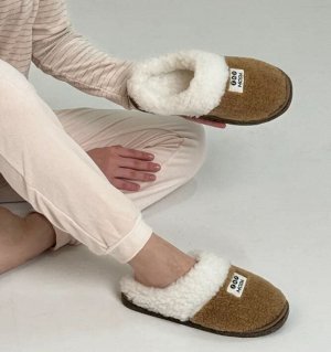 Тапочки женские модель "Глубокие шлёпки"