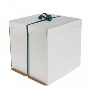 Кондитерская упаковка, короб белый 50 х 50 х 50 см
