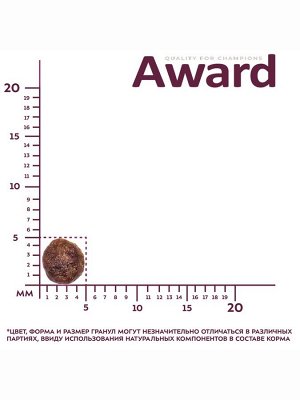 Сухой корм AWARD Healthy growth для кот.от 1 месяца, бер/корм-их кошек с инд/курица 1.5 кг
